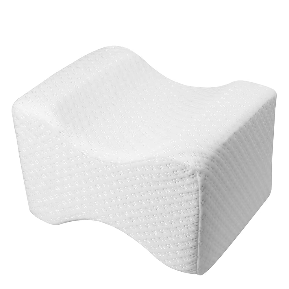 KneeReliefer™ Pillow - Back & Spine Support for Side Sleepers, Sciatica & Pain Relief.